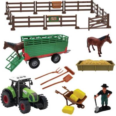 Farm service - Игрови комплект ферма 41 бр. със светлини и звуци