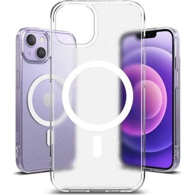 Ringke Fusion Magnetic Case - хибриден кейс с висока степен на защита с MagSafe за iPhone 13 mini (прозрачен-мат)