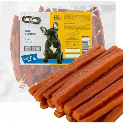 Кучешки заешки пръчици ленти 500гр (hm-8130)