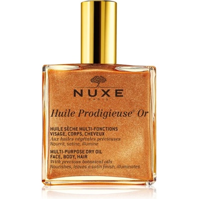 NUXE Huile Prodigieuse Or мултифункционално масло със блестящи частици за лице, тяло и коса 100ml