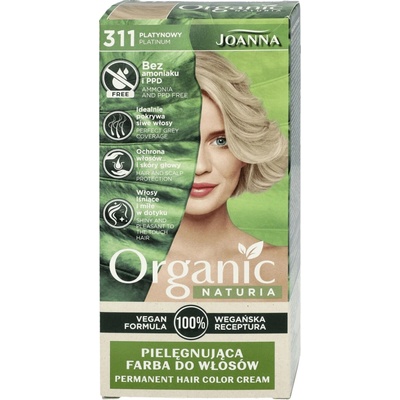 Joanna Naturia Organická farba na vlasy 311 Platinum