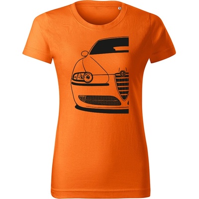 Tričko Alfa Romeo 147 dámske tričko Oranžová