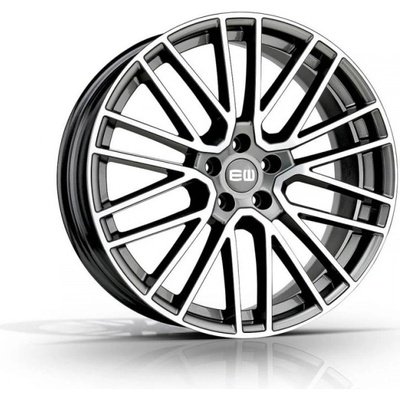ELITE WHEELS EW08 titanium 9x20 5x108 ET45 palladium polished