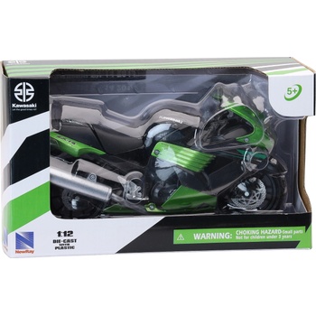 New Ray Toys Детска играчка Newray - Мотоциклет Kawasaki ZX-14R, 1: 12 (43103)