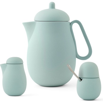 Viva Scandinavia Комплект за чай Nina напудрено зелен 3 части (V78446)