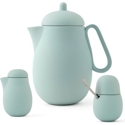 Viva Scandinavia Комплект за чай Nina напудрено зелен 3 части (V78446)