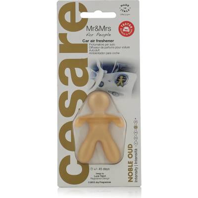 Mr&Mrs Fragrance Cesare Cedar Wood Ароматизатор за автомобил 1 бр тип Noble Oud