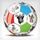 Míče a balónky Míč Krtek 23 cm