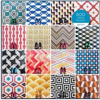 Galison - Puzzle Mosaic Floors - 500 piese