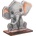 Craft Buddy Комплект за диамантена бродерия Craft Buddy - Crystal Art Buddies, Слонче (CBCAFGR-31GEN038)
