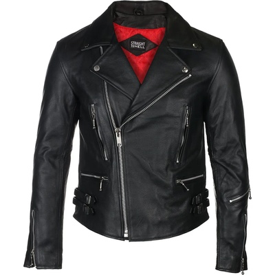 Straight to hell Мъжка кожа яке STRAIGHT TO HELL - Дезертьор Blk Ник - 17