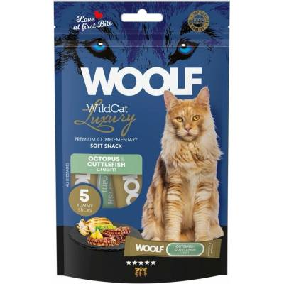WOOLF WildCat Cream Luxury Octopus&Cuttlefish 5 x 14 g