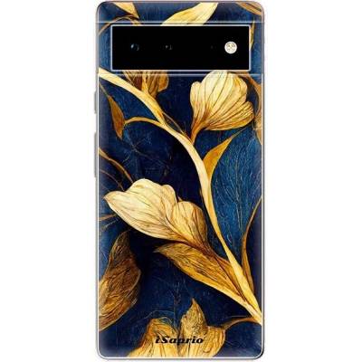 Púzdro iSaprio Gold Leaves Google Pixel 6 5G