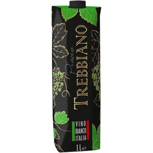  Вино бяло Trebbiano Италия 1л