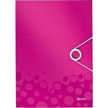 Leitz Папка PP с ластик Leitz Wow BeBop Розов (1303299-05-45990023)
