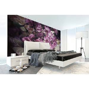 DIMEX ART Самозалепваща се флизелинова фототапета изкуствени цветя 375 x 250 см