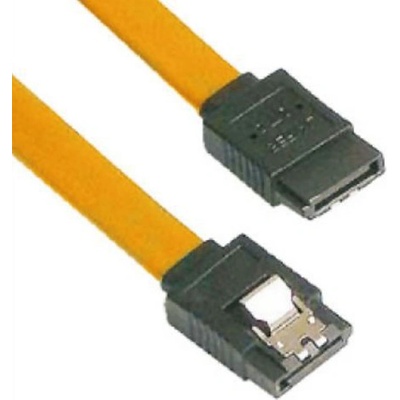 VCOM Кабел VCom CH302-Y, SATA3, 6 Gb/s, Cable W/Lock, 0.45m