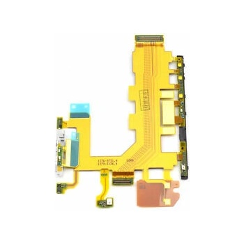 Flex ON/OFF Sony D6503 Xperia Z2 - Tlačidlo zapínania, hlasitosti a mikrofón Variant:: Originál - 1276-9751