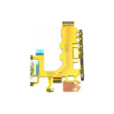 Flex ON/OFF Sony D6503 Xperia Z2 - Tlačidlo zapínania, hlasitosti a mikrofón Variant:: Originál - 1276-9751