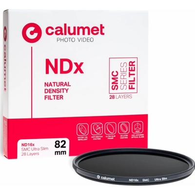 Calumet Ultra Slim ND16x SMC 82 mm