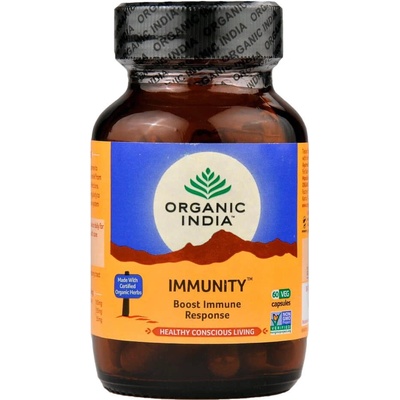 Organic India Immunity kapsule Podpora imunity 60 kapsúl