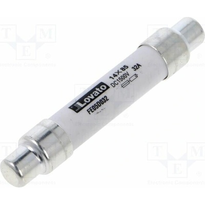 LOVATO ELECTRIC FE05D032 Pojistka: tavná; 32A; 1,5kVDC; gPV; 10x85mm