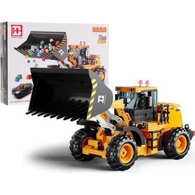 Happy Build RC Stavebnice Buldozer 653 ks