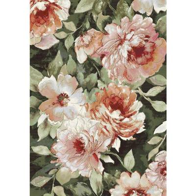 КИЛИМ АРЖЕНТУМ ГОЛЕМИ ЦВЕТЯ 160Х230 ЗЕЛЕНО (21163421-3434-160х230)