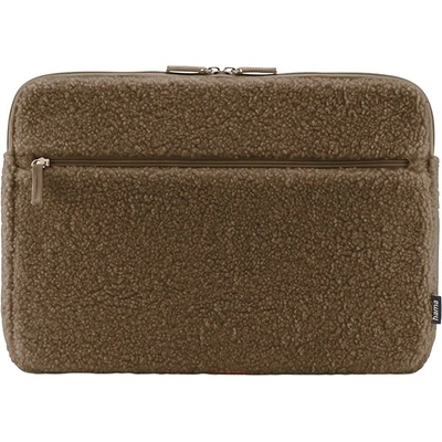 Hama Cozy, obal na notebook, 14,1-15,6 (36-40 cm), huňatý, predné vrecko, hnedý 231017
