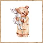 knor Детска картина 20x20 cm Teddy Bear (DB2020,084L15,18,003)