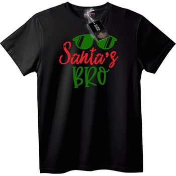 NOONEBRAND Тениска Санта's Брат - 4XL, Black