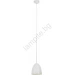 Searchlight 27015 - Пендел METAL 1xE27/60W/230V Ø 28 см бял (SR0535)