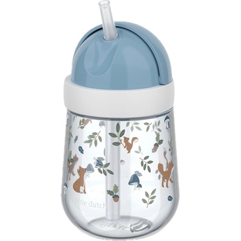 Little Dutch Чаша със сламка Little Dutch Forest Friends - 300 ml (108014065408)