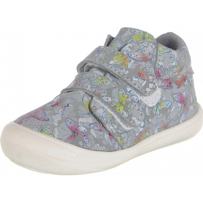Jonap kid velcro motýlci šedá
