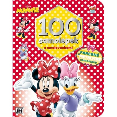 100 samolepiek s omaľovánkami Minnie