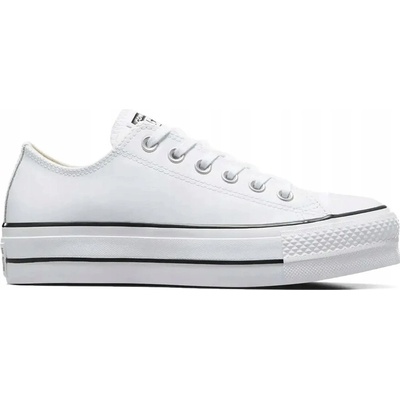 Converse boty Chuck Taylor All Star Lift Clean OX 561680 white/black/white