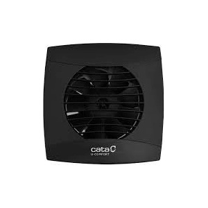 CATA CATA Вентилатор UC-10 ф100мм, цвят Черен, 110м3/ч/ч, 8W, 26dB комплект с клапа - C01256000 (C01256000)