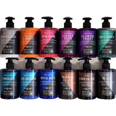 Black Crazy Toner Emerald 300 ml