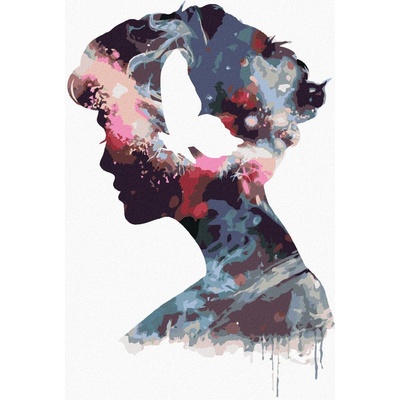 Zuty Silueta queenie goldsteinová fantastická zvířata 40 x 50 cm vypnuté plátno na rám 8596530205012