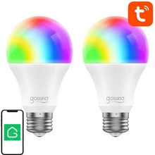 GOSUND Smart LED žiarovka E27 8W RGB WB4 WiFi Tuya sada 2ks