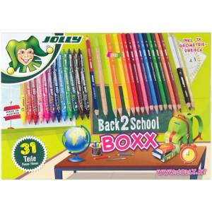 Jolly Back To School All In Boxx Комплект за училище от 31 части 9940-0232 (9940-0232)