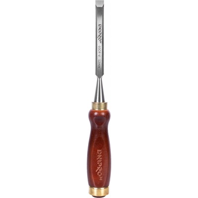 Dláto s dřevěnou rukojetí ULTRA, CR-V 12 mm Dnipro-M 97163003
