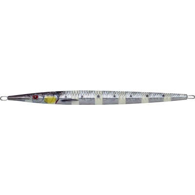 Savage Gear pilker 3D Needle Jig Sinking Glow Zebra PHP 19cm 80 g