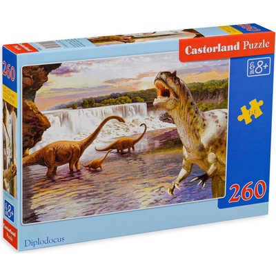 Castorland Пъзел Castorland от 260 части - Динозаври (B-26999-1)