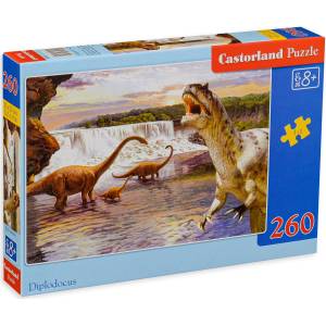 Castorland Пъзел Castorland от 260 части - Динозаври (B-26999-1) - ozone