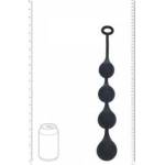 Boss of Toys Waterdrop Silicone Anal Balls - L - 40mm - Black