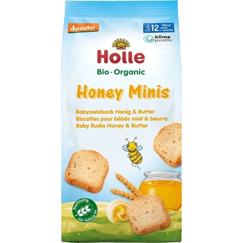 Holle Мини сухари с мед и масло Holle - 100 g (BB210311)