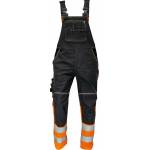 CERVA Cerva knoxfield hi-vis dw275 / Светлоотразителни работни панталони с нагръдник - антрацит/оранжев 48 (03020328a2048a)