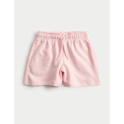 Marks & Spencer Шорти с високо съдържание на памук (2-8 години) Marks & Spencer розова Marks & Spencer | Rozov | Момичешки | 5-6 години