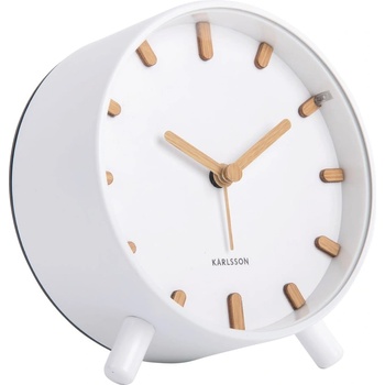 Karlsson Будилник ø 11 cm Grace - Karlsson (KA5943WH)